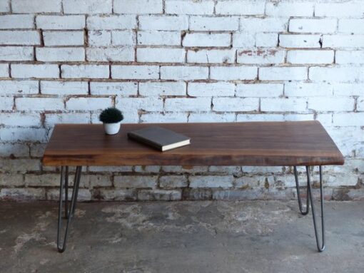 Live edge single slab coffee table - 1 - Woodify