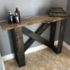 handmade hardwood accent table - 1 - Woodify