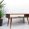 Mid Century Modern Retro Coffee Table Mid Century Table on Solid Oak Legs - Woodify Canada