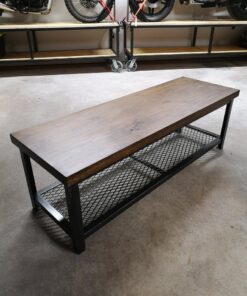Industrial Rustic TV Stand - Woodify